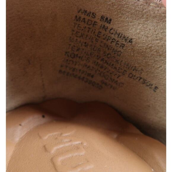 Mudd Shoes Womens 8 Ballet Flats Fashion Slip On Fringe Bow Brown Casual Classic - Picture 13 of 13